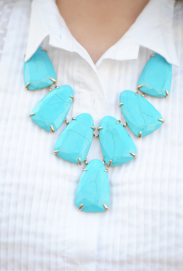 Kendra scott deals harlow necklace turquoise