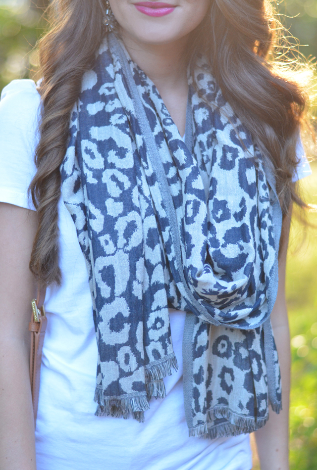 The Perfect Leopard Print Scarf for Fall