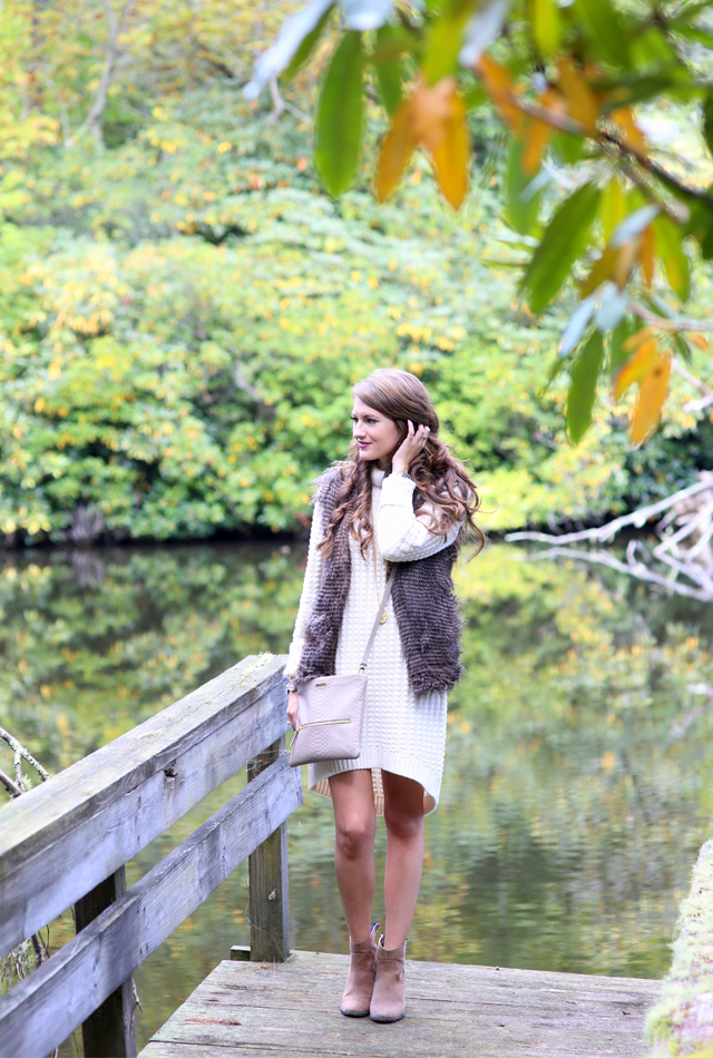 Cozy Faux Fur Vest in Banff - Southern Curls & Pearls