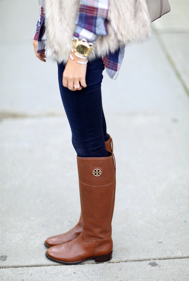 Cozy Faux Fur Vest in Banff - Southern Curls & Pearls