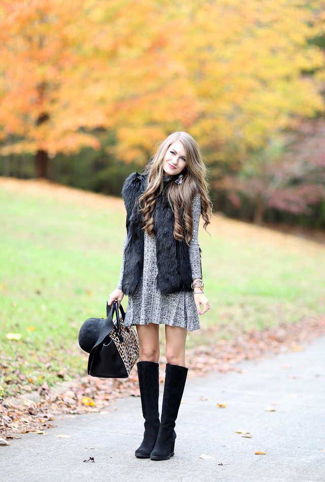 Swing dress deals with booties
