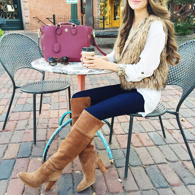 Fall outfit for a coffee date