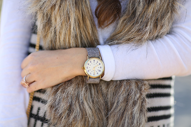 Cozy Faux Fur Vest in Banff - Southern Curls & Pearls