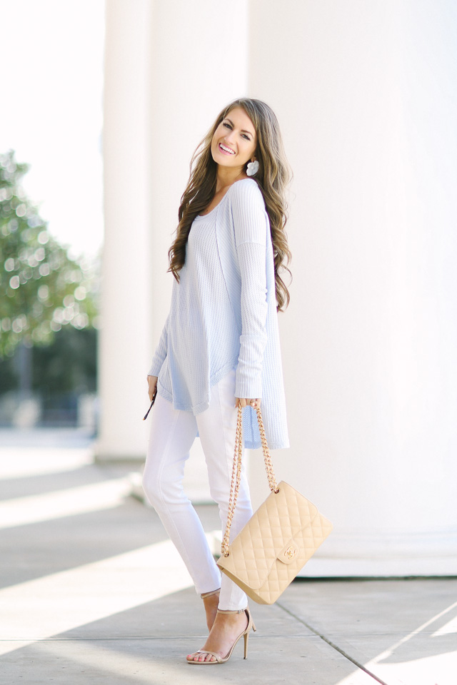 How to wear pastels in fall and winter, Christinabtv
