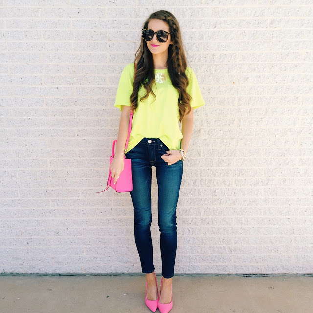 neon tee