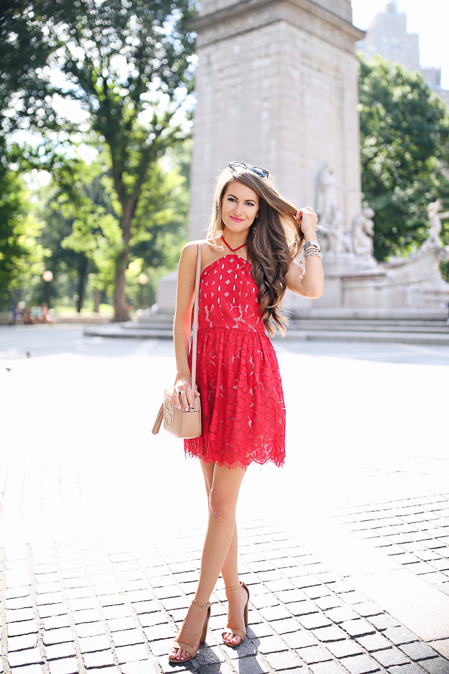 Ruffle Hem Shorts - Southern Curls & Pearls