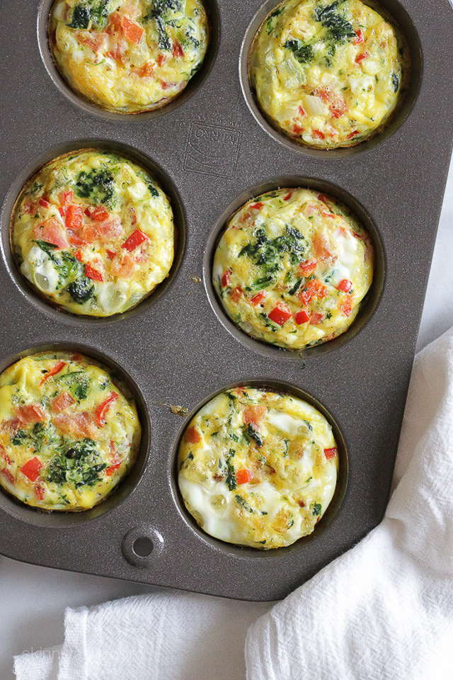 Healthy egg muffin cups