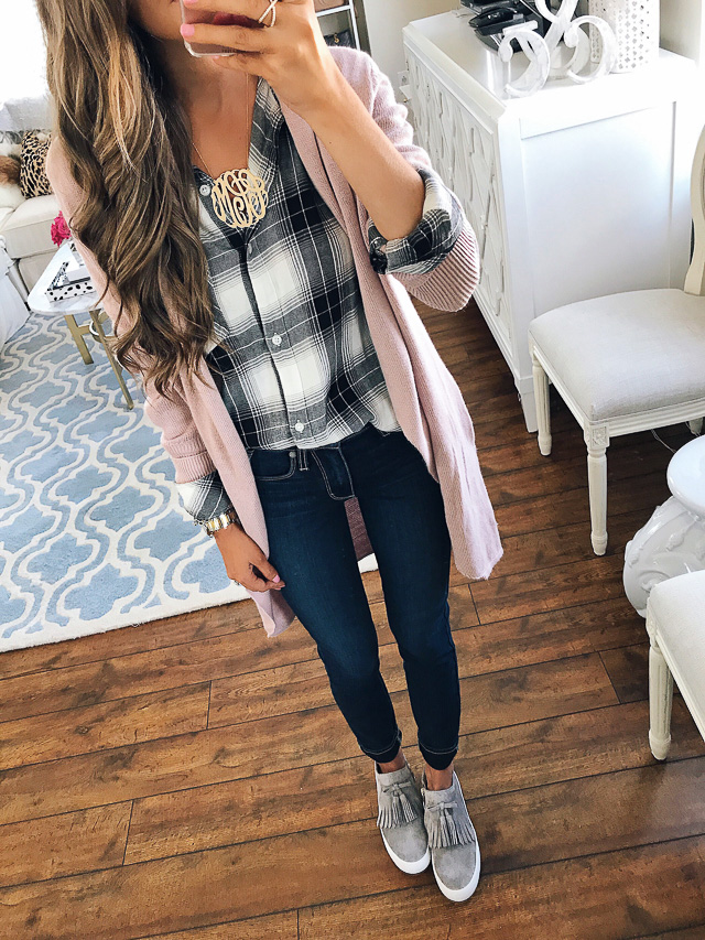 Leith easy circle cardigan