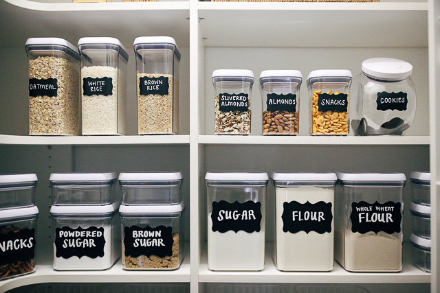 Affordable Ways to Organize Your Pantry - The Southerly Magnolia