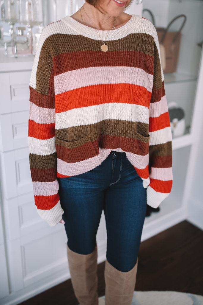 Madewell patch sales pocket pullover sweater