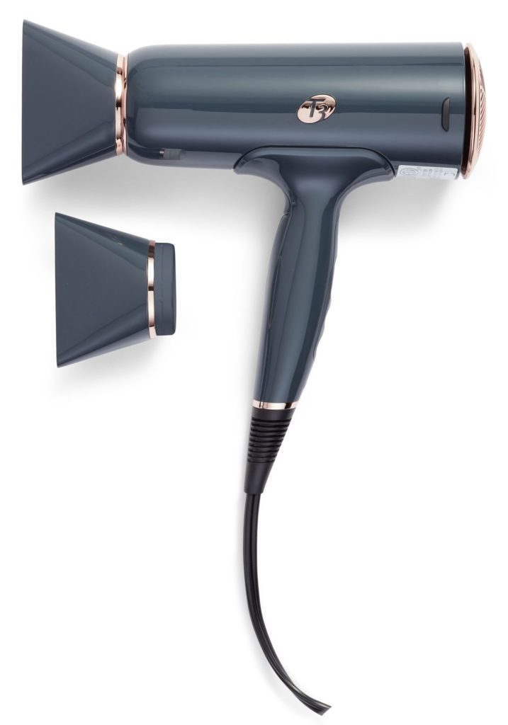 T3 Grey and Rose Gold Cura Hair Dryer