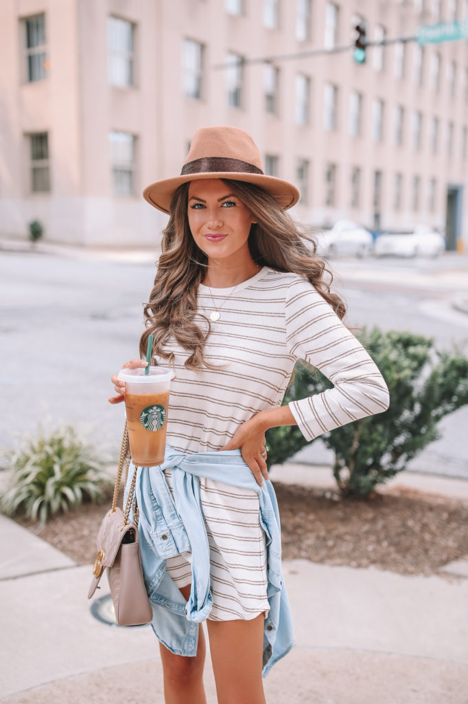 Stripes & Leopard - Southern Curls & Pearls