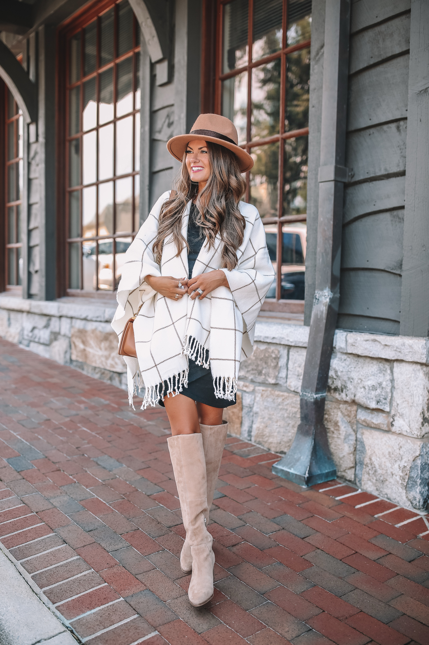 Suede Skirt - Southern Curls & Pearls