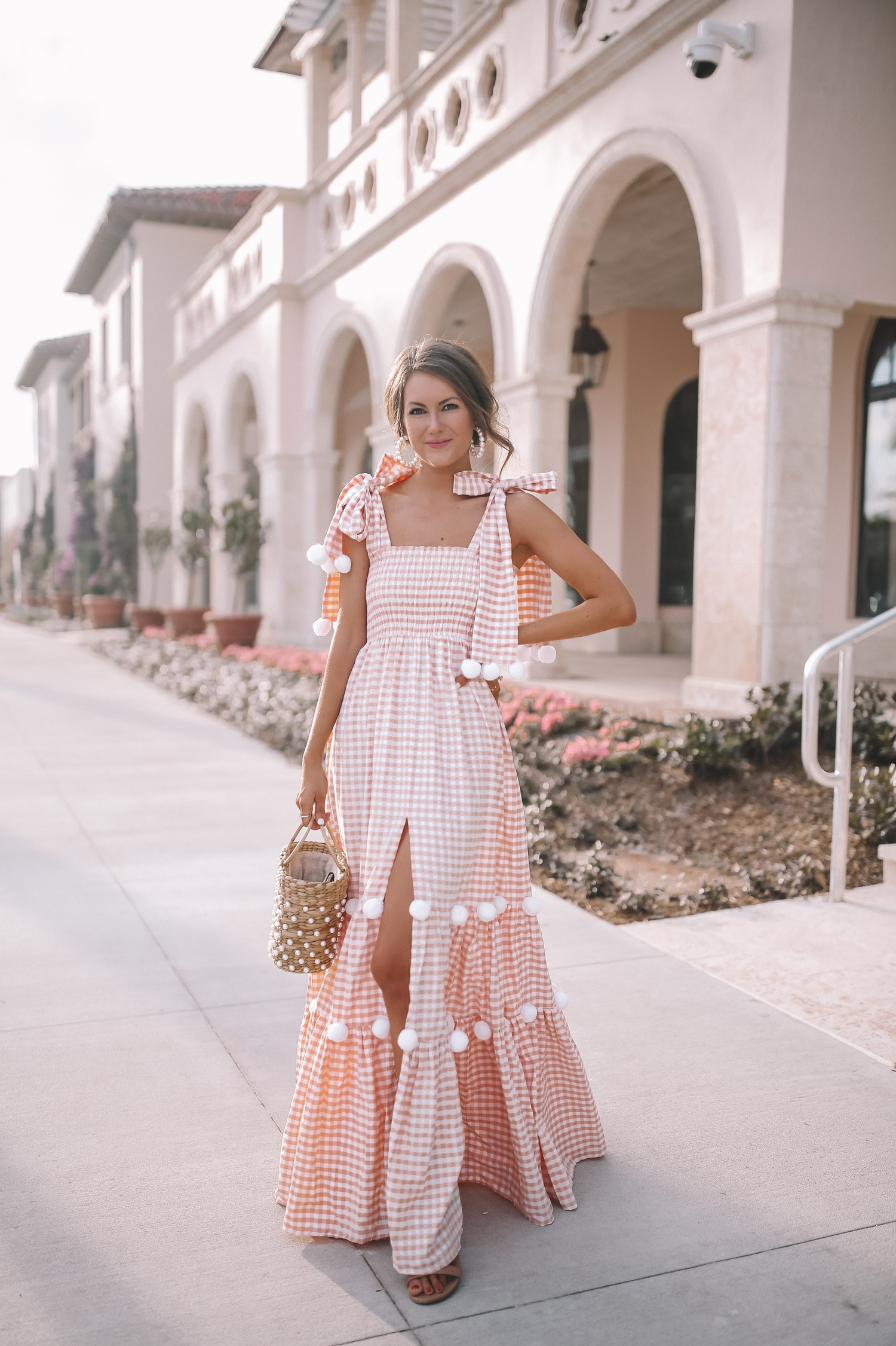 Pom Dress in Palm Beach – Southern Curls & Pearls