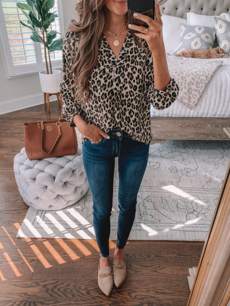 Nordstrom leopard deals sweater