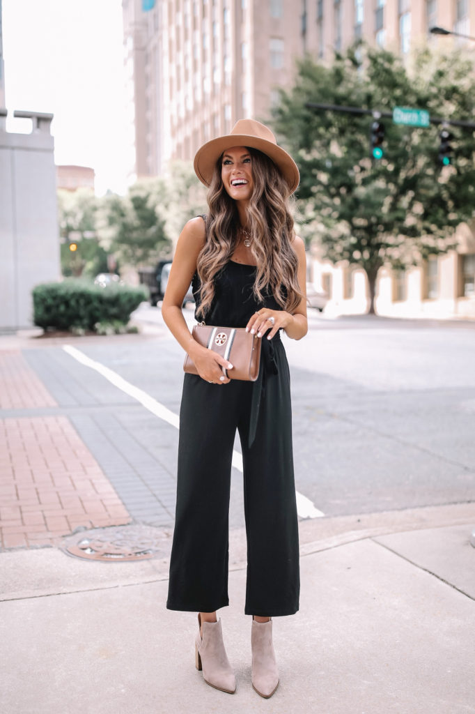 The Perfect LBJ – Little Black Jumpsuit – Southern Curls & Pearls