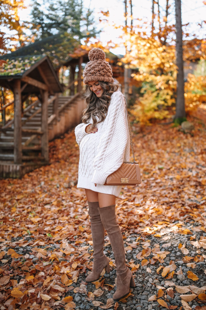 Cozy Sweater Dress + I Need Your Book Recs! - Southern Curls & Pearls