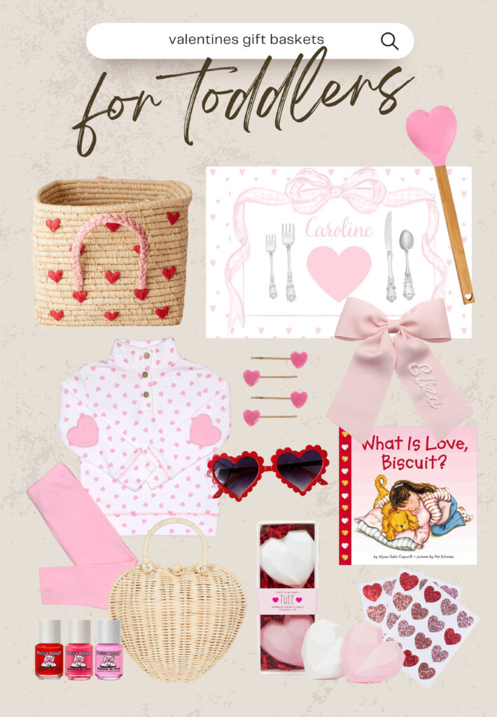Valentine's Day Gift Basket for Babies — Home With Joanie