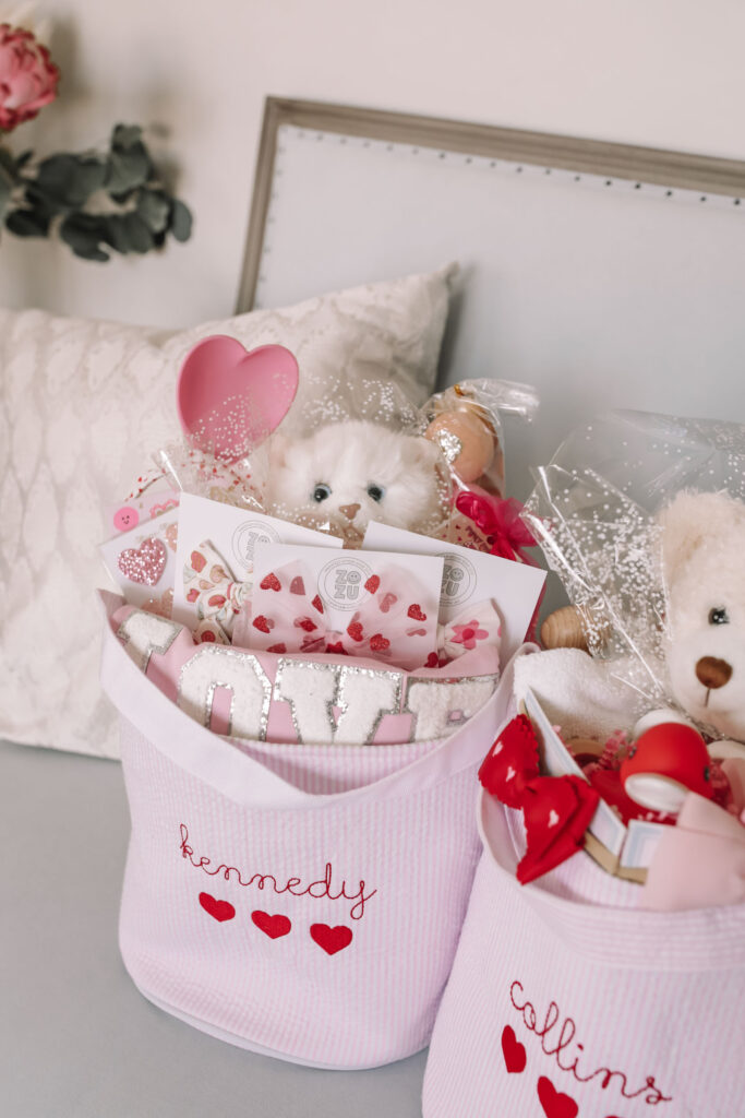 Valentine's Day Gift Basket for Babies — Home With Joanie