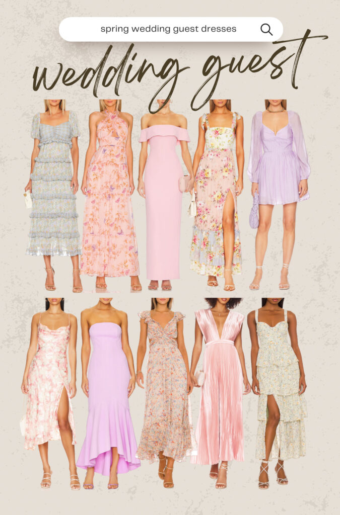Spring Wedding Guest Dresses - Southern Curls & Pearls