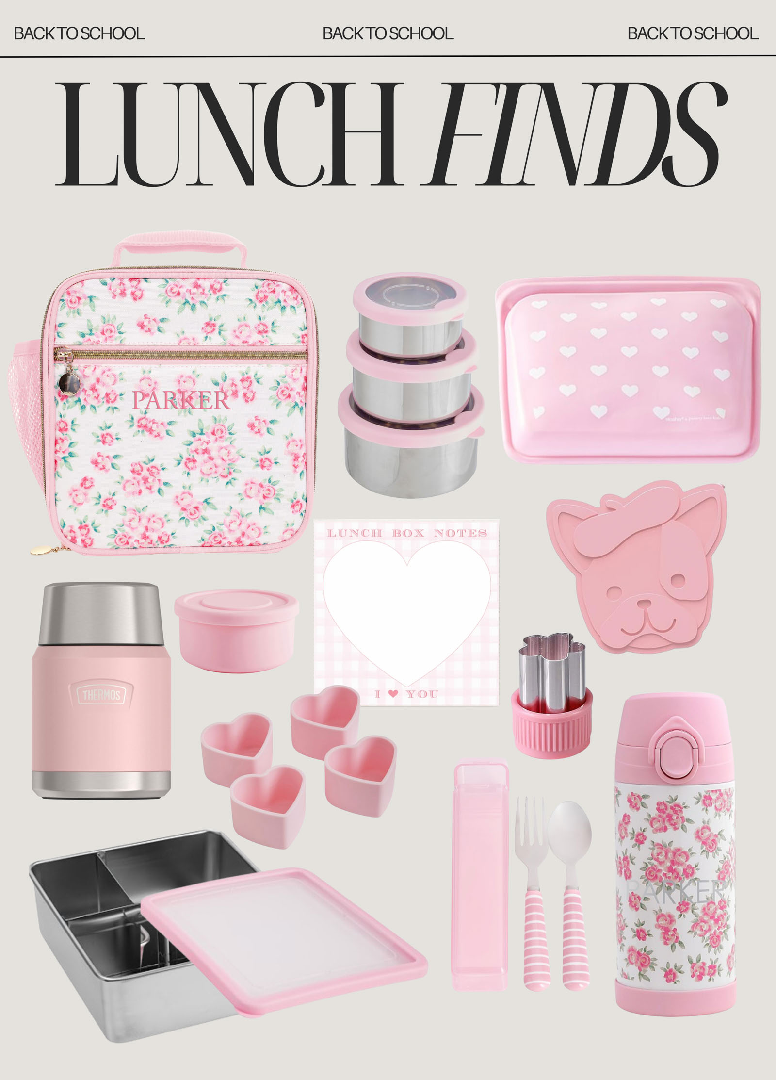 Back To School: Lunchroom Finds - Southern Curls & Pearls