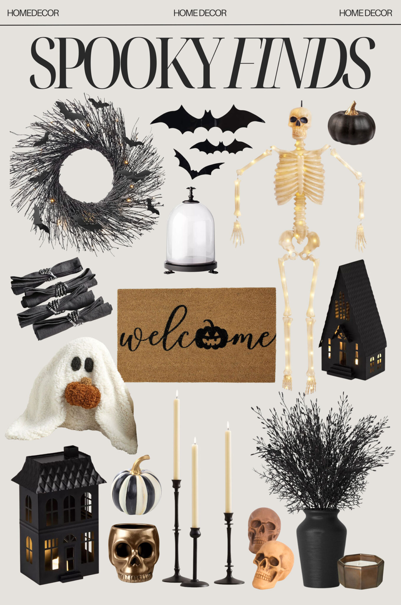 Fall & Halloween Home Decor Finds - Southern Curls & Pearls